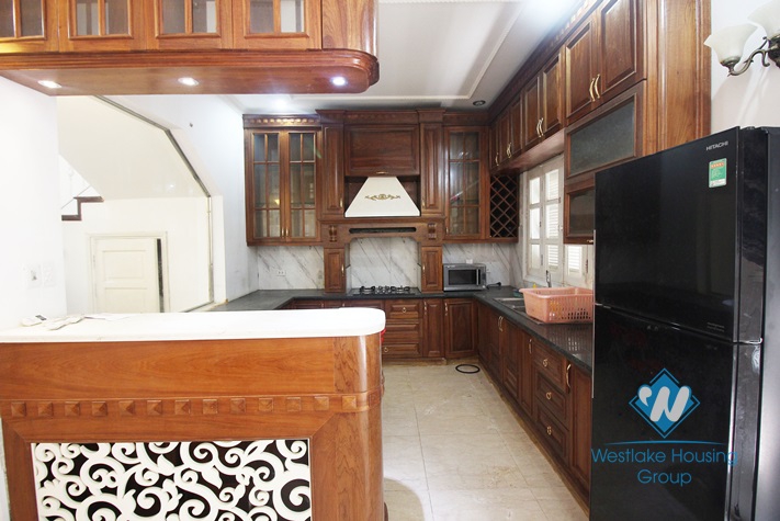 Bright house for rent in Ciputra Compound, Tay Ho, Ha Noi